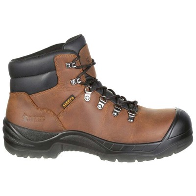 

Rocky Worksmart 5-дюймовые композитные носки с внутренним защитным кожухом Eh Work Mens Brown Work, Коричневый, Rocky Worksmart 5 Inch Composite Toe Internal Met Guard Eh Work