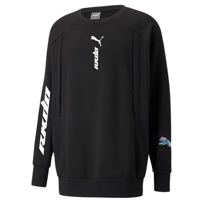

Толстовка Puma Rkdo Crew Neck Camper Мужская Черная 532695-01, Черный