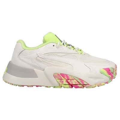 

Женские желтые кроссовки Puma Hedra Chaos Lace Up Повседневная обувь 375118-02, Желтый, Puma Hedra Chaos Lace Up