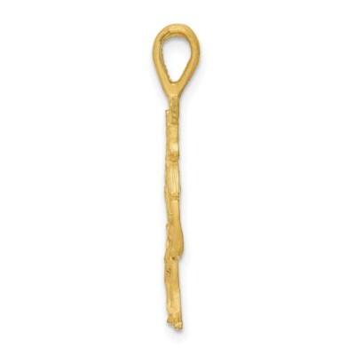 Pre-owned Skyjewelers Real 14kt Yellow Gold Unicorn Charm