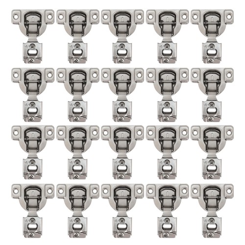 20 Pack Cabinet Door Hardware Compact 1 2 Overlay Face Frame