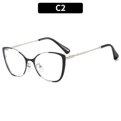 Designer Cat Eye Metal BIFOCAL Reading Glasses Oversize Readers Women +1.0~3.0
