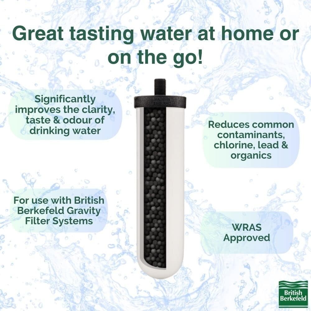 Berkey Travel Water System Blemished~With 2 Brand New Ceramic Filters