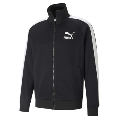 Спортивная куртка Puma Iconic T7 на молнии, мужская, Размер L, Повседневная, спортивная Верхняя одежда 5894