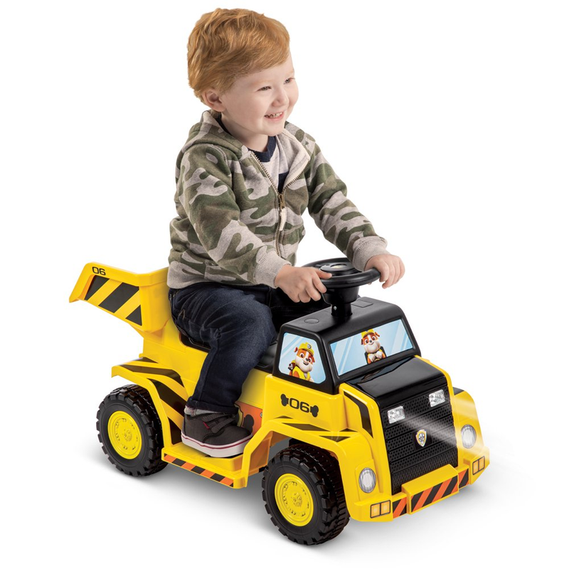 Nick Jr. Rubble 6V Quad Ride-On Toy for Toddlers Ages 1.5+ Years, by Huffy