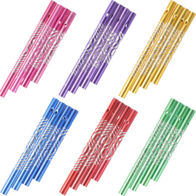  24 Pcs Wind Bell Tools Tube DIY Chimes Supplies Crafts Pipes Toddler