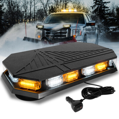 102 LEDs Roof Top Strobe Beacon Light Bar Hazard Warning Emergency Flashing