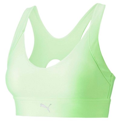 

Puma High Impact Ultraform Running Sports Bra Womens Size  Casual 52325834, Зеленый