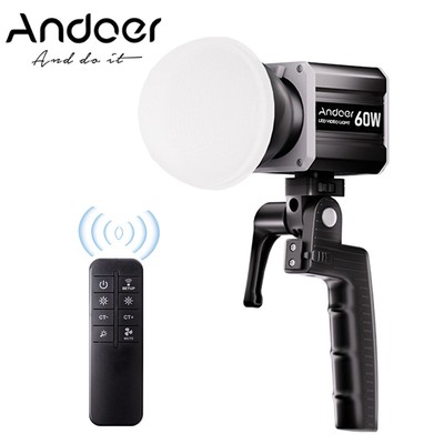 Andoer 60W COB Photography Video Light 2800K-6800K CRI90+ Remote Control S8H4