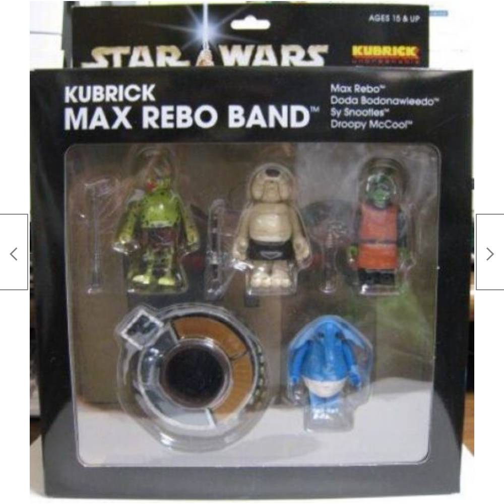 Rare Star Wars Kubrick Max Rebo Band set WF2005 | eBay