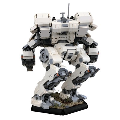 Model Building Blocks Set for BattleTech King Crab Mecha Gaming MOC Bricks Toys