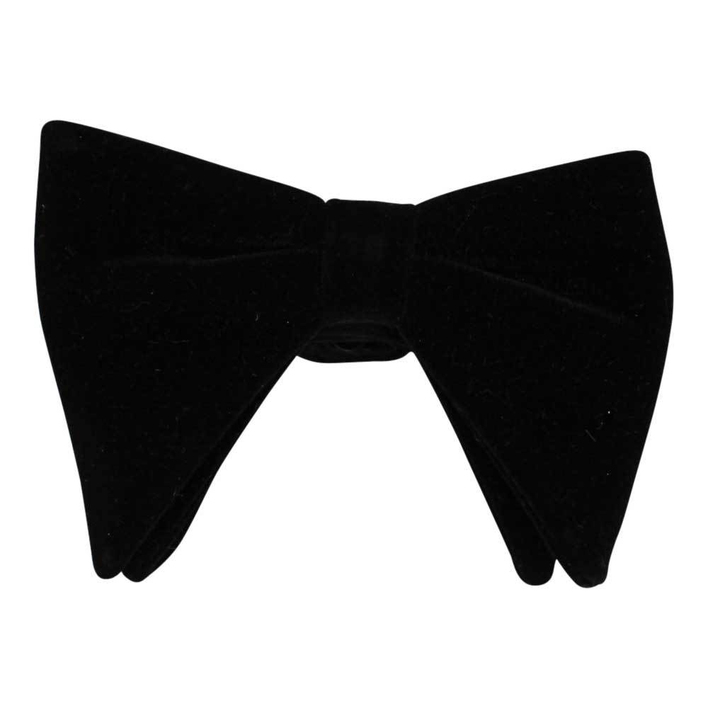 Oversized Big Bow Tie Velvet Satin Floral Pre-Tied Handmade Formal Tuxedo AZAR