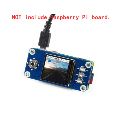 1.3'' LCD Screen Kit for RPI Raspberry Pi Zero 2 W WH 3 Model B Plus 4 ，Not Touch