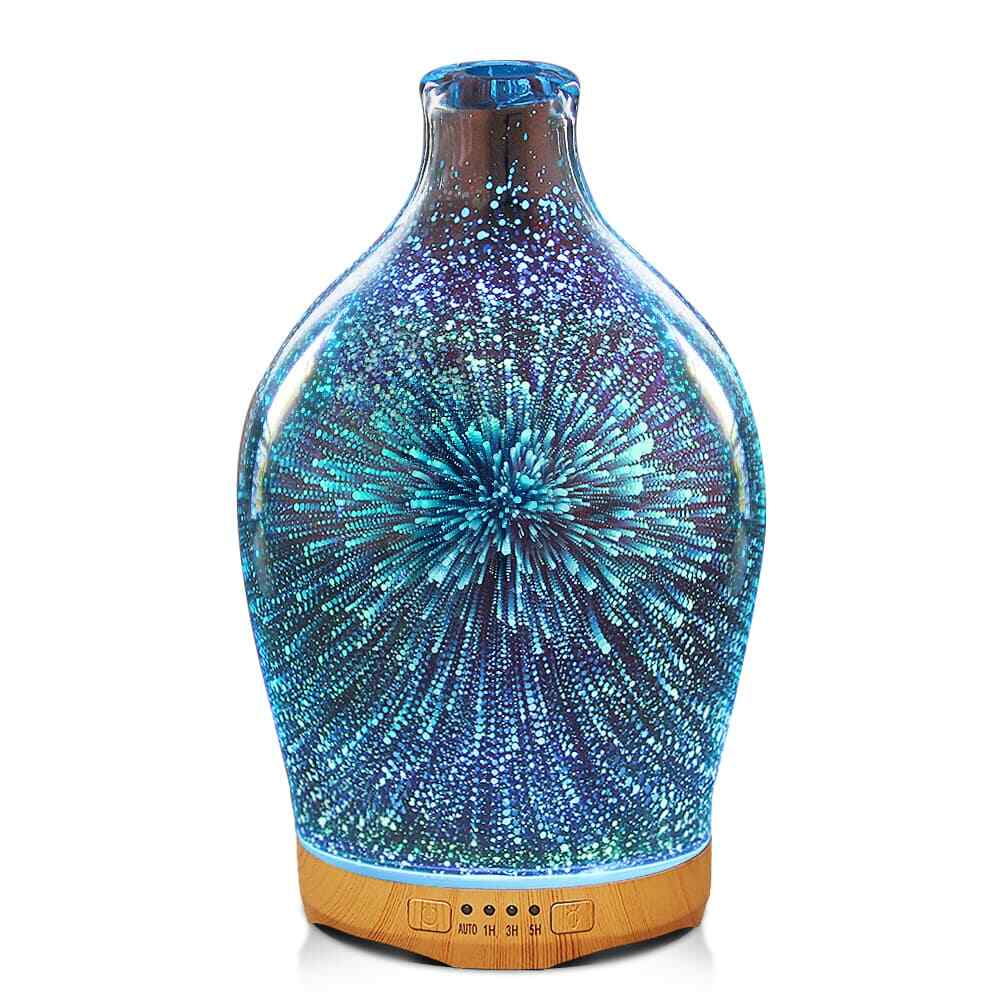 Diffuser Humidifier 3dglass Aromatherapy Ultrasonic Handmade