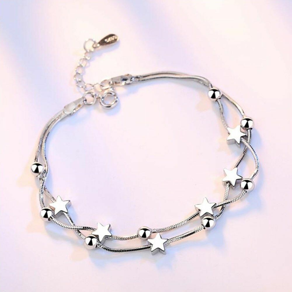 アクセサリー INDIAN JEWELRY Square Stamp Bracelet 925 Sterling Silver Woman Bracelet Stamp Jewelry Retro