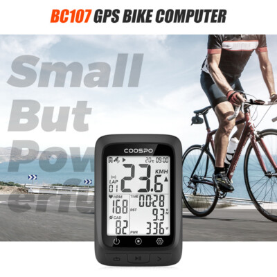 Coospo Wireless GPS Bike Computer Lightweight Waterproof Bicycle Computer G2C1