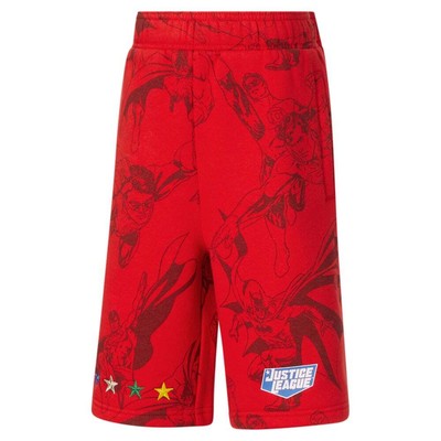 

Шорты Puma Jl X Aop Youth Boys Красные повседневные спортивные штаны 858543-01, Красный, Puma Jl X Aop Shorts Youth