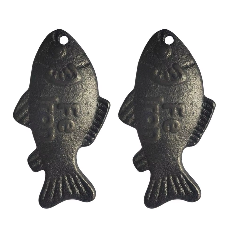 2Pcs Iron Fish a Natural Source of Iron Reusable Kitchen Accessories Iron Defici