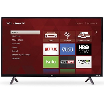 TCL 32-Inch 720p 60Hz Roku Smart LED HDTV with 3...