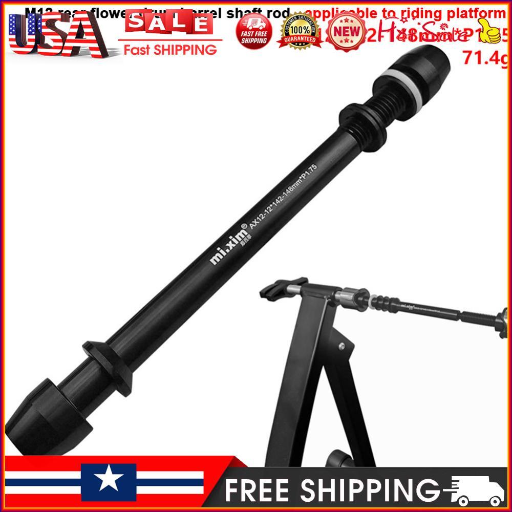 Mi Xim MTB Road Bike Thru Axle Front Rear Wheel Hub Shaft Skewers (AX12 XP1.75)