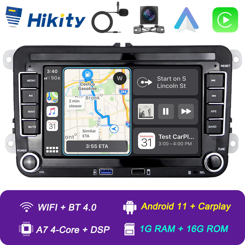 7" Autoradio RCD360 RCD330 GPS Navi Android Auto Carplay für VW POLO GOLF CADDY