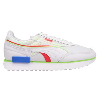 Мужские белые кроссовки Puma Future Rider Double Spectra Lace Up Повседневная обувь 38274