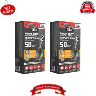 Gorilla grip disposable nitrile deals