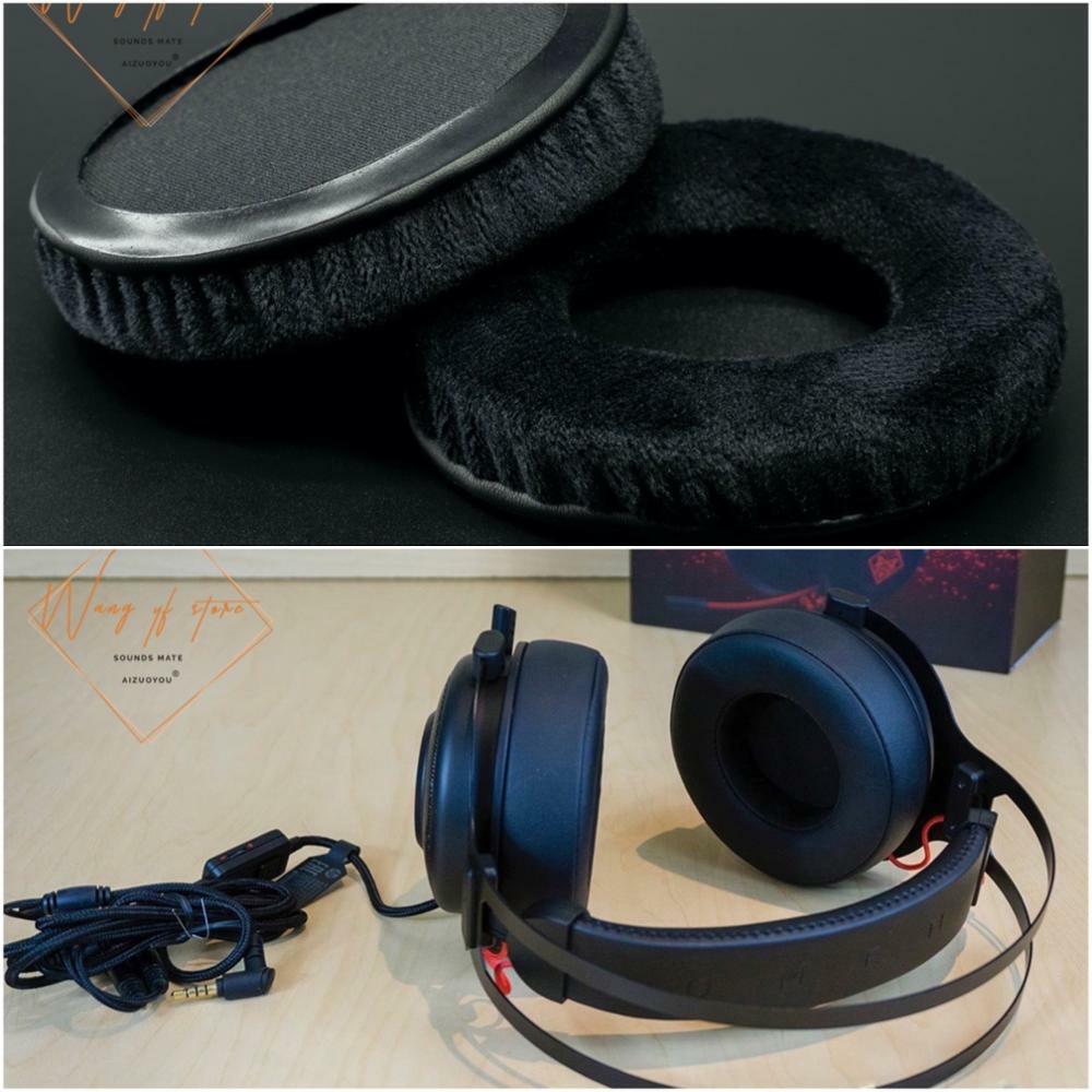 Thick Velour Velvet Ear Pads Cushion For HP OMEN 800 Gaming Headset: купить  с доставкой из Германии, цена 2 109 руб - (254694784707)