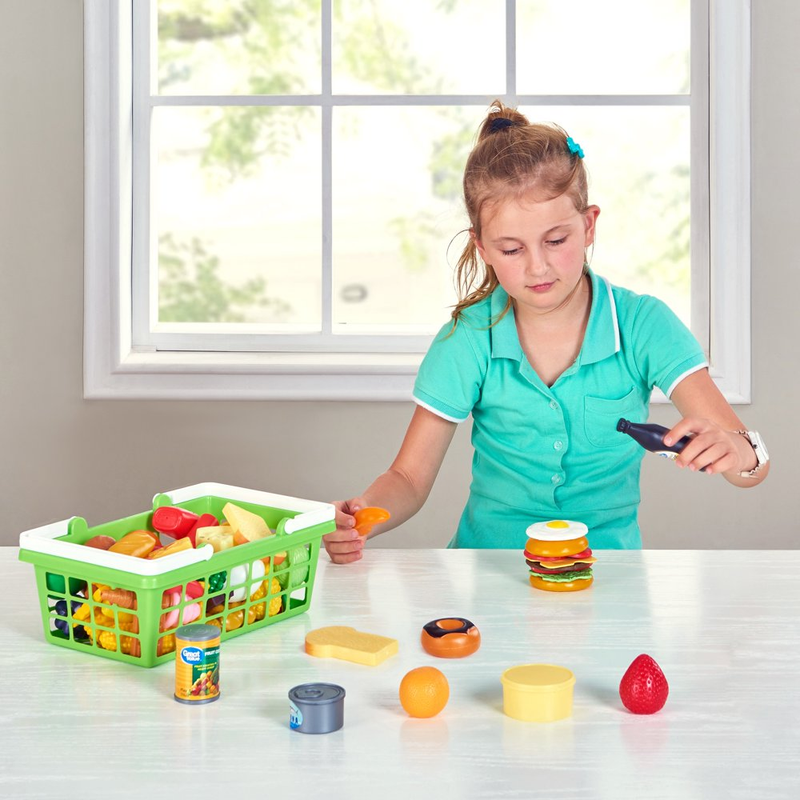 Kid Connection Play Food Set, 100 Pieces