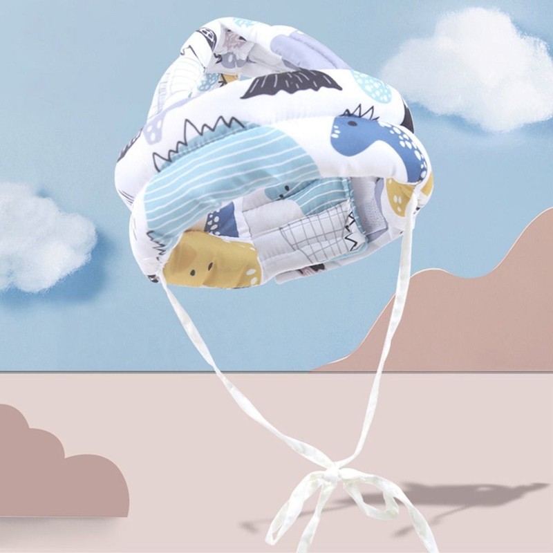 Soft Safety Helmet Cartoon Anti-collision  Hat Baby Protection Hat  Toddler