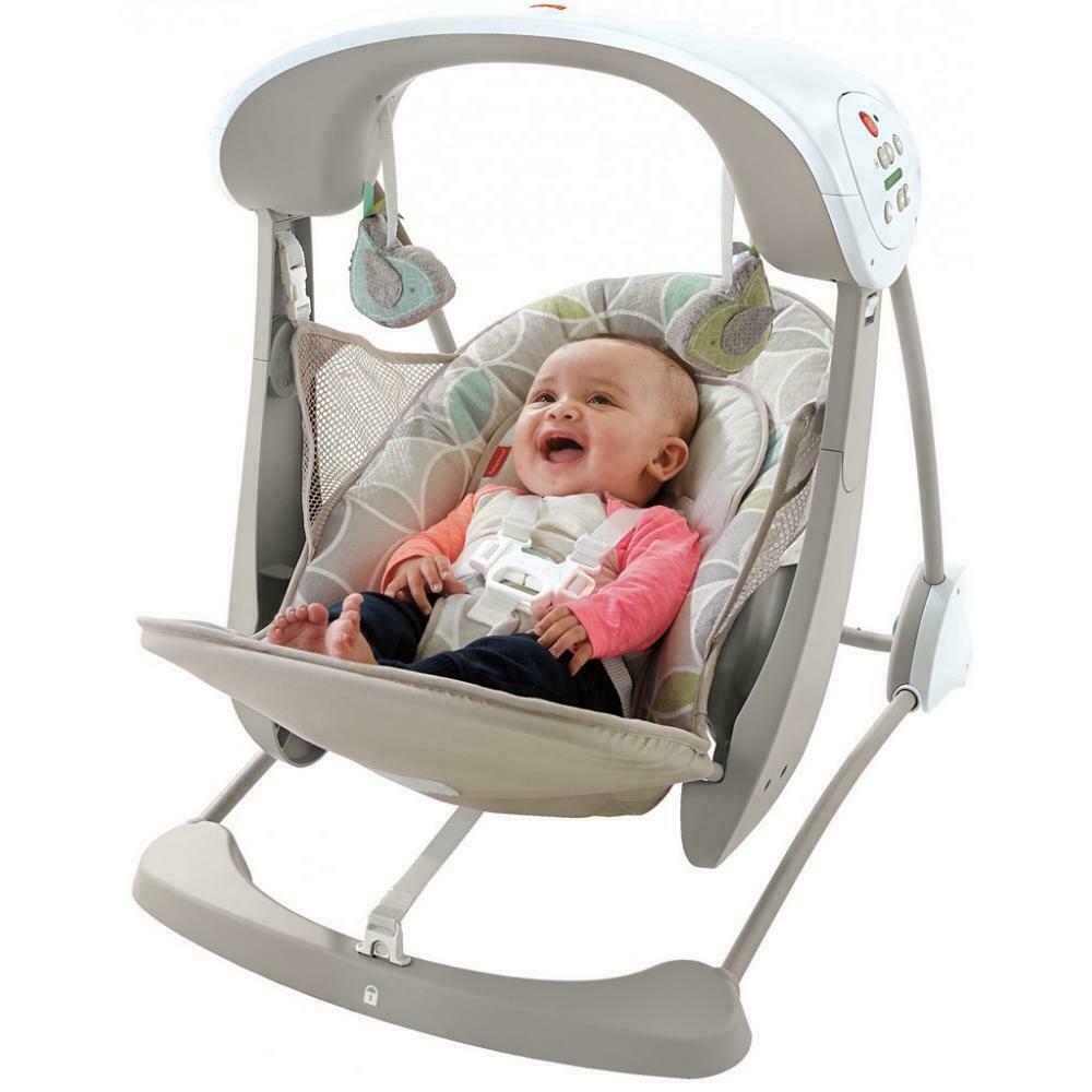 deluxe bouncer portable swing