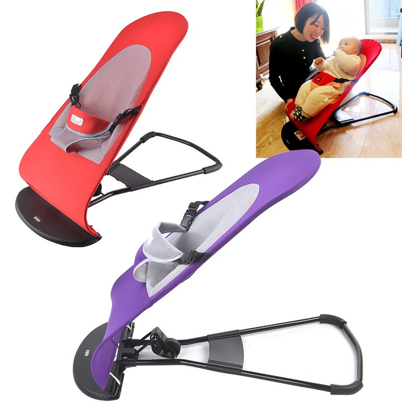 Newborn Baby Bouncer Balance Soft Durable Infant Chair Rocking Seat