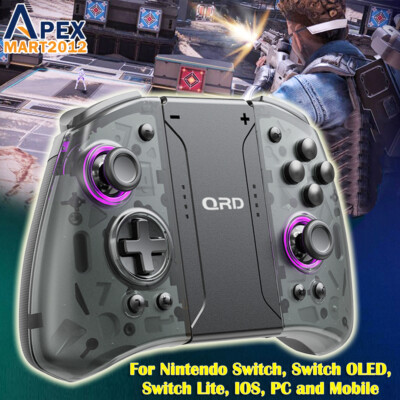 QRD T5 lWireless Joy-pad Controller for Nintendo Switch OLED Switch Lite IOS PC