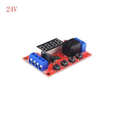 DC 5V12V 24V 10A Adjustable Time Delay Relay Module Trigger Timer Control Switch