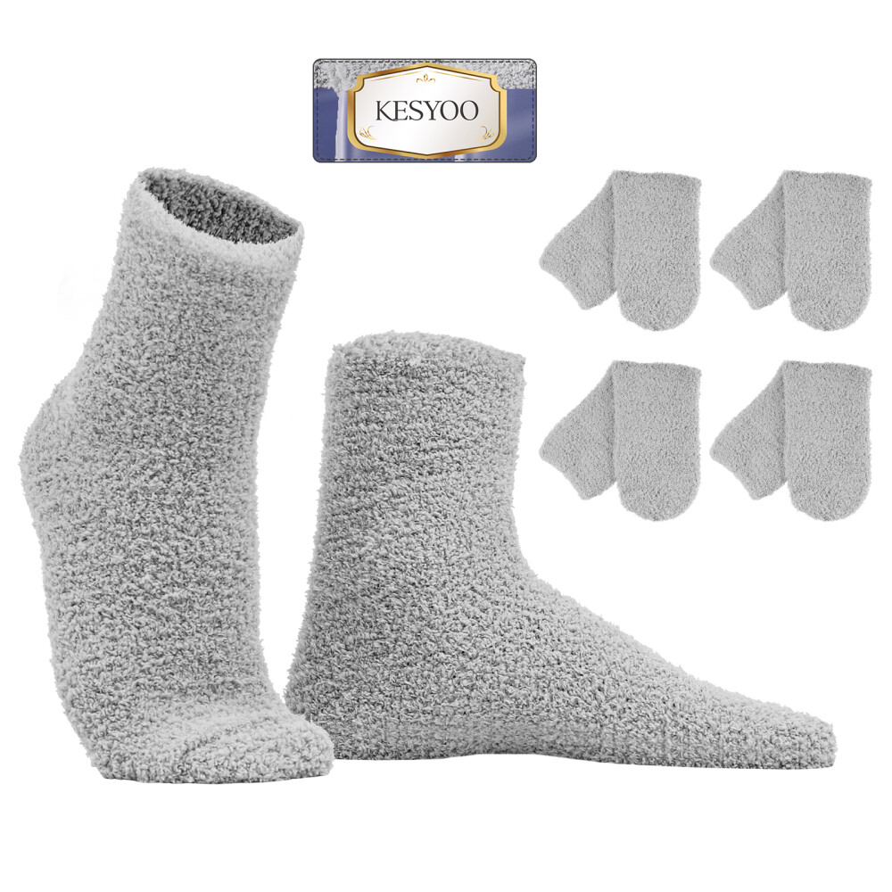 3 Pairs  Adult Slipper Socks Home Winter Room Socks Men Sleeping Socks