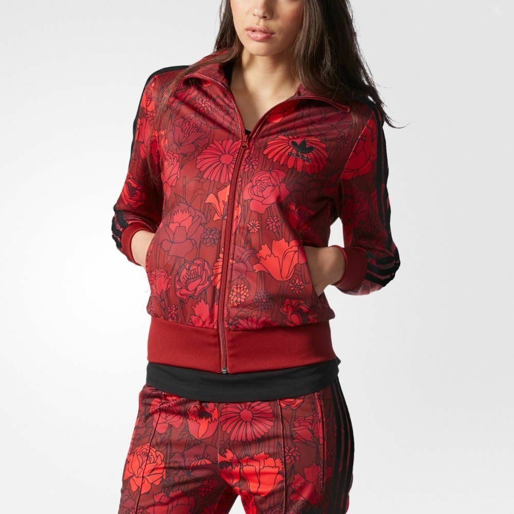 adidas floral firebird track jacket