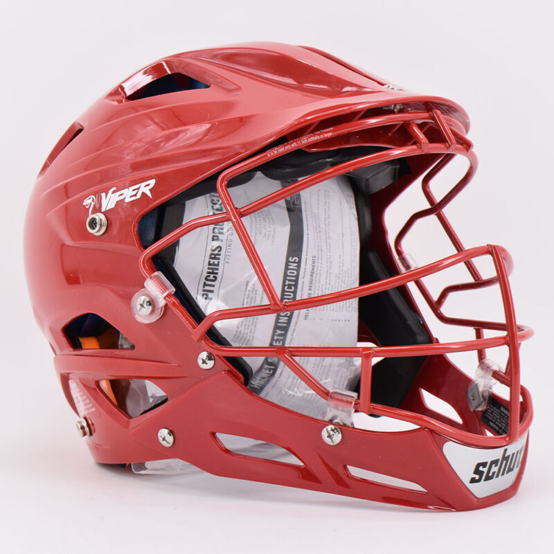 Viper Softball Pitchers Helmet – Red