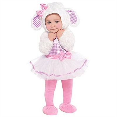 Little Lamb Baby Costume Girl Carnival Ballerina Fancy Dress