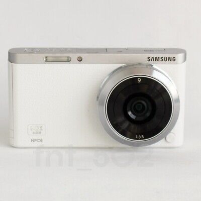 Samsung NX Mini 20.5MP Digital Camera - White (Kit w/ NX-M 9mm and 9-27mm Lens)