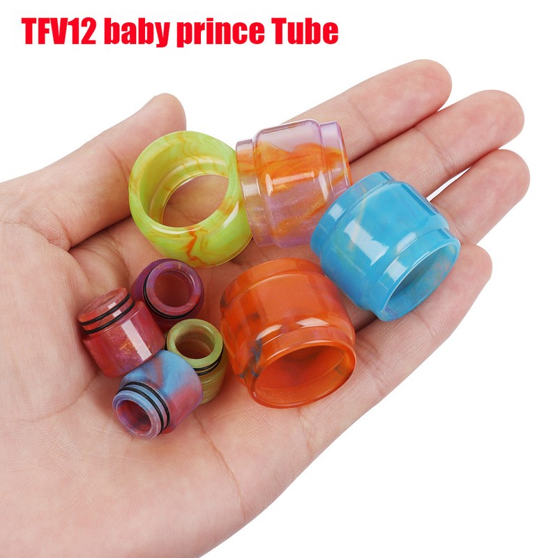 Replacement Resin Tube Drip Tip Coil Head Cores For TFV12 Baby Tank