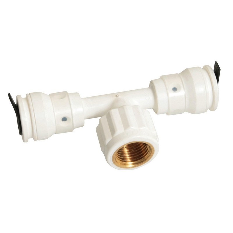 Alu-Verbundrohr Steckfitting Vision T-Stück 26 mm x 1/2 ...