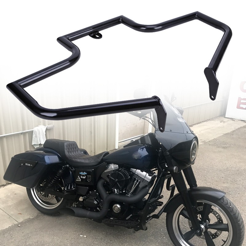 Engine Guard Crash Bar Highway For Harley FLSTC Heritage FLSTN Softail