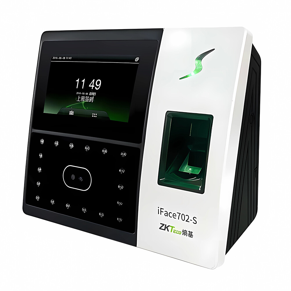 ZKTeco iFace702-S Biometric Face Fingerprint Time Attendance Access Control