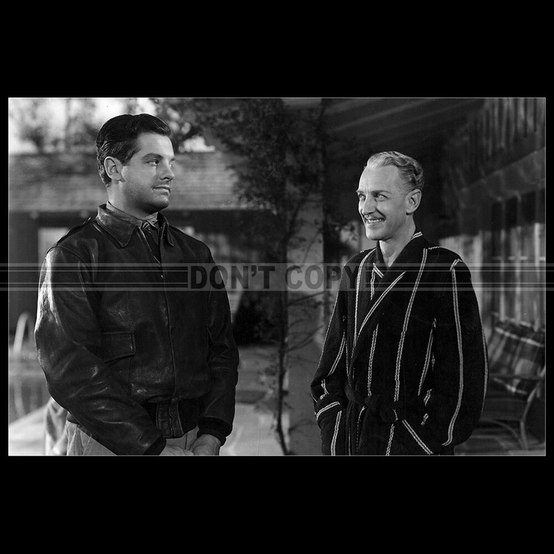 Photo F.016175 Robert Cummings & Otto Kruger (Saboteur) 1942