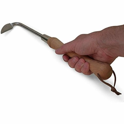 Carrot Design Cape Cod Weeder Hand Garden Weeding Tool - Stainless Steel &
