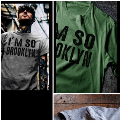 So Brooklyn t-shirt from Brooklyn Hustle New York City 80s streetlife NYC tee