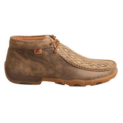 

Женские коричневые повседневные ботинки Twisted X Driving Moccasin с вышивкой Chukka Boots W, Коричневый, Twisted X Driving Moccasin Embroidery Chukka Booties