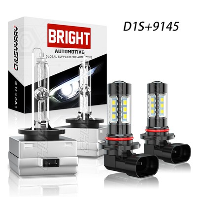 For BMW 750i 750Li 760i 760Li 2006-2008 HID Faro Luz de cruce+luz antiniebla 4pc