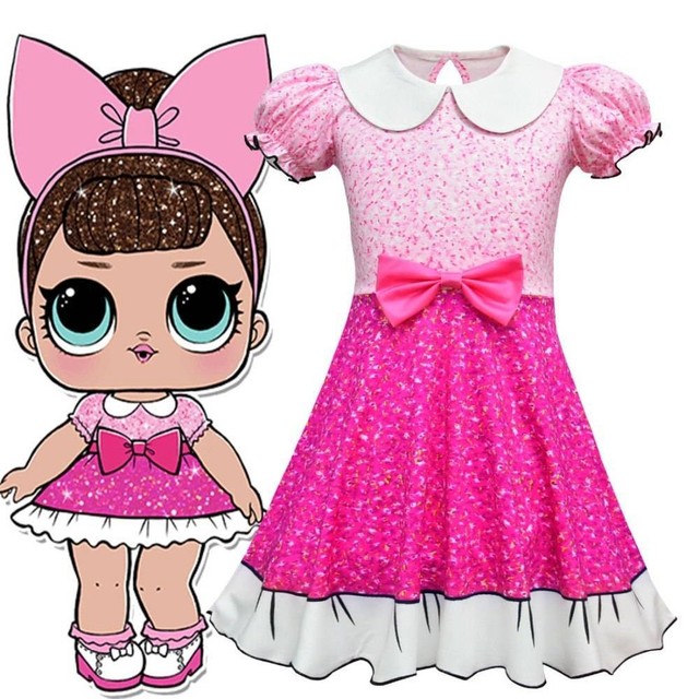 Lol Surprise Doll Designed Cosplay Dress Girl Costume Party Fancy