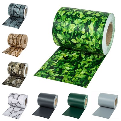 PVC Sichtschutzstreife Sichtschutzfolie Stabmattenzaun Zaun Folie Gitterzaun